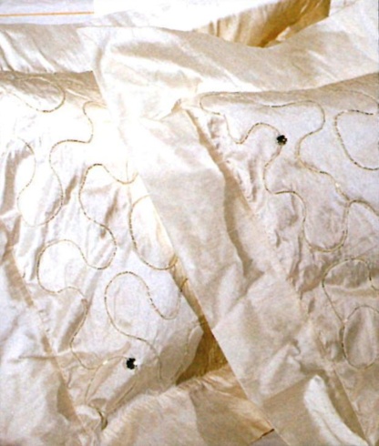 Guy Laroche Κουβερλί υπέρδιπλο ARIADNI WHITE