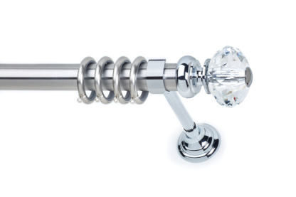 Κουρτινόξυλα με Swarovski