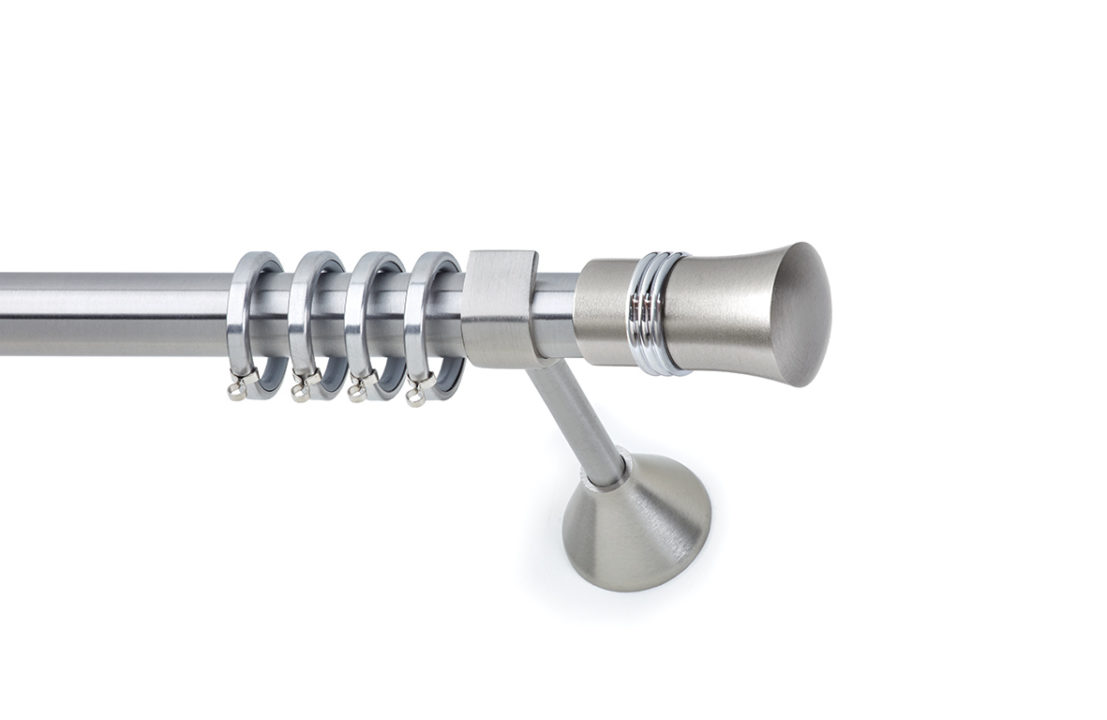 Μεταλλικό Κουρτινόξυλο για το Καθιστικό