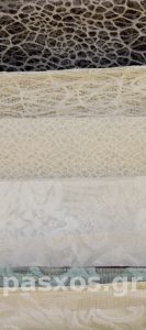 Δαντέλα (ύφασμα, δειγματολόγιο, με σχέδιο)