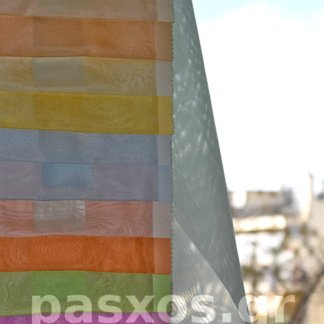 Οργάντζα (ύφασμα, οργαντίνα, δείγματα διαφάνειας, χωρίς σχέδιο)