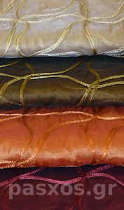 Οργάντζα μεταξωτή (ύφασμα, οργαντίνα, δειγματολόγιο ΠΑΣΧΟΣ)