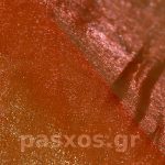 Τσαλακωτή οργάντζα (οργαντίνα), δείγμα υφάσματος με τσακίσεις (λεπτομέρεια)