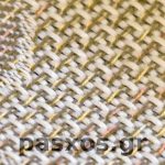 Υφαντό, δείγμα αδιαφανούς υφάσματος (λεπτομέρεια)