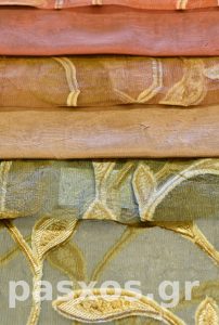 Φιλ-κουπέ (ύφασμα, με σχέδια, δειγματολόγιο ΠΑΣΧΟΣ)