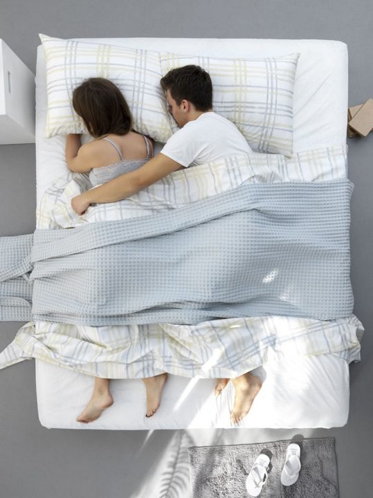 Βαμβακερά Ανοιχτόχρωμα Διπλά Σεντόνια Palamaiki Coordinabile 2043