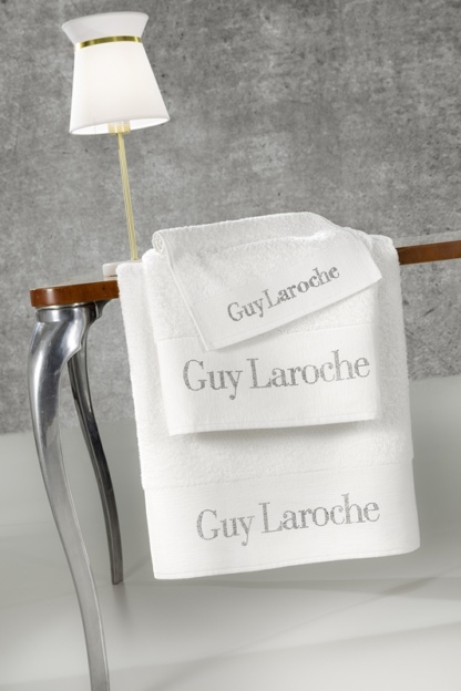 Λευκές Πετσέτες Guy Laroche Σετ τριών τεμαχίων
