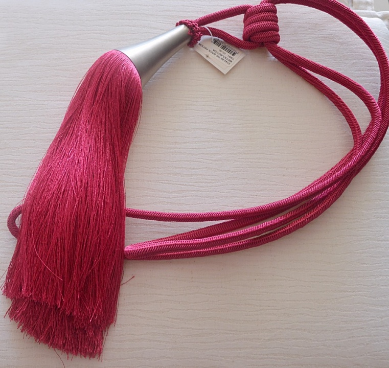 Φούξια Tie Back Κουρτίνας