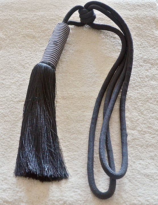 Tie Back Κουρτίνας Ανθρακί