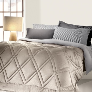 Μπεζ Καπιτονέ Πάπλωμα Guy Laroche Lava Natural