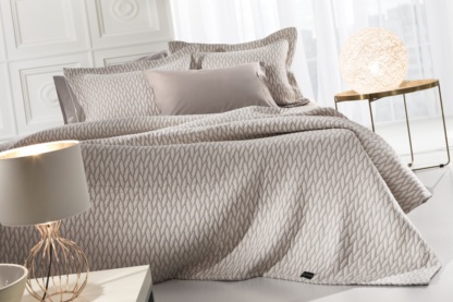 Εκρού, Ζακάρ Κουβέρτα Guy Laroche Harvey Linen