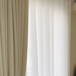 Λευκή Κουρτίνα Διπλή - Pasxos