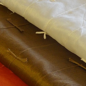 Μεταξωτή Οργαντίνα Lea Μεταξωτό Ύφασμα Οργαντίνα Lea