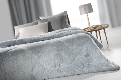 Γκρι Καπιτονέ Πάπλωμα Allure Silver Guy Laroche