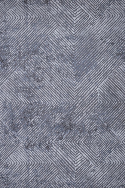 Μοντέρνο Χαλί Ριγέ, Γκρι - Colore Colori Ostia 7100/953