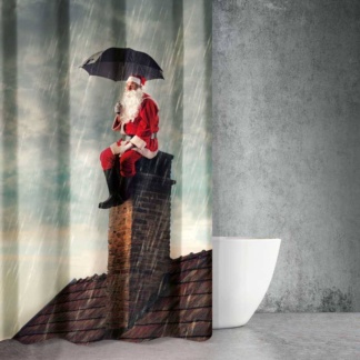 Θεματική Κουρτίνα Πρωτοχρονιάς - Santa Claus - Christmas Des 401 - Saint Clair