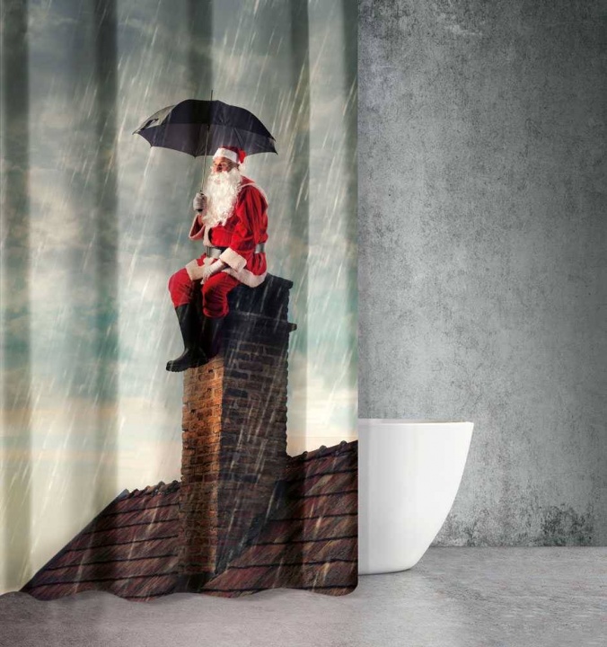 Θεματική Κουρτίνα Πρωτοχρονιάς - Santa Claus - Christmas Des 401 - Saint Clair