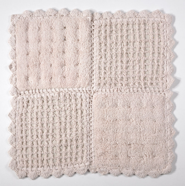 Πατάκι Biscuit Rose 75X75 - DownTown