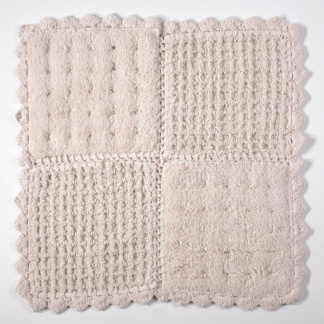 Πατάκι Biscuit Rose 125X125 - DownTown