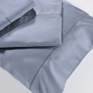 Ζεύγος Μαξιλαροθήκες Oxford 250/7 Grey Metal - DownTown