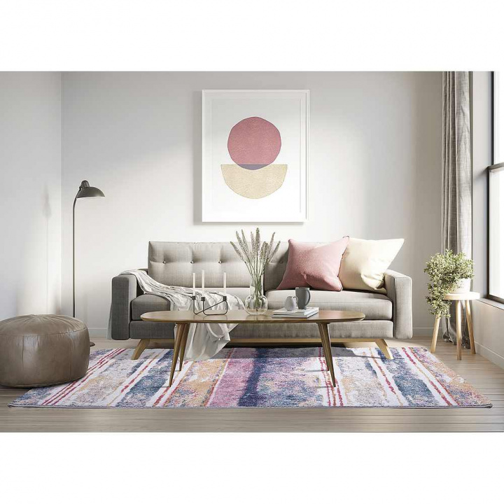 Πολύχρωμο Χαλί Colore Colori Monza 8080/110, Κατάλληλο Για Σαλόνι, Καθιστικό, Κρεβατοκάμαρα, Κουζίνα