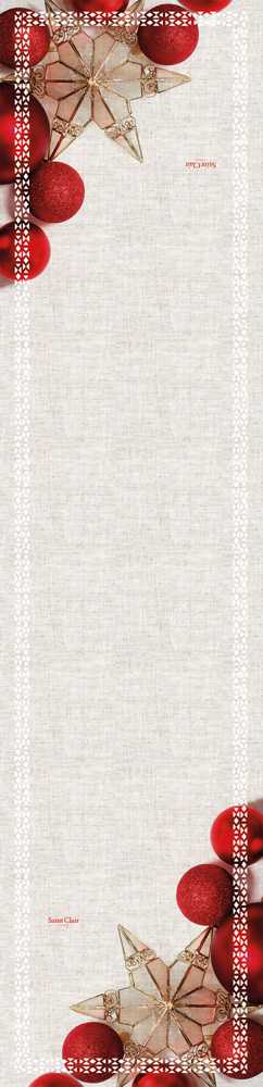 Χριστουγεννιάτικο Runner Saint Clair Christmas 2013