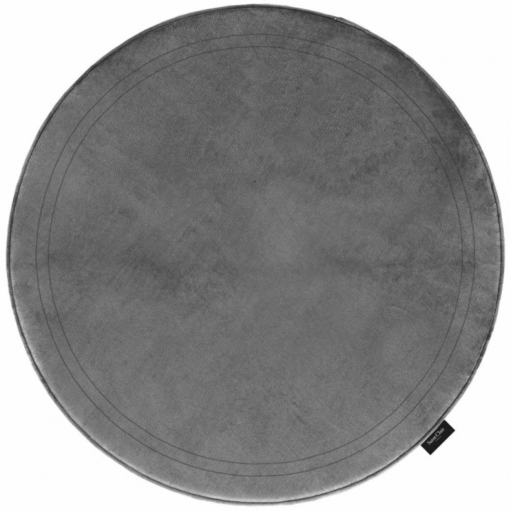Παιδικό Χαλάκι Softy Charcoal Round - Saint Clair. Εξαιρετικά απαλό και μαλακό, 100% polyester with memory foam. Στρογγυλό, με διάμετρο ένα μέτρο, μονόχρωμο, σε ζεστή γκρι απόχρωση