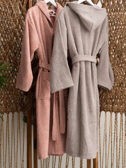 Μπουρνουζι Bathrobe Collection CLASSIC - GREY