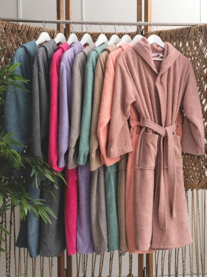 Μπουρνουζι Bathrobe Collection CLASSIC - SALMON