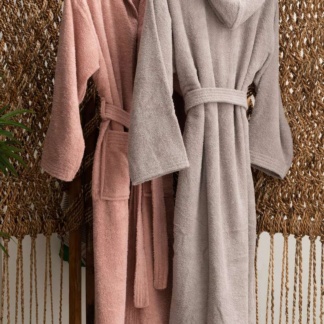 Μπουρνουζι Bathrobe Collection FUNKY - GREY