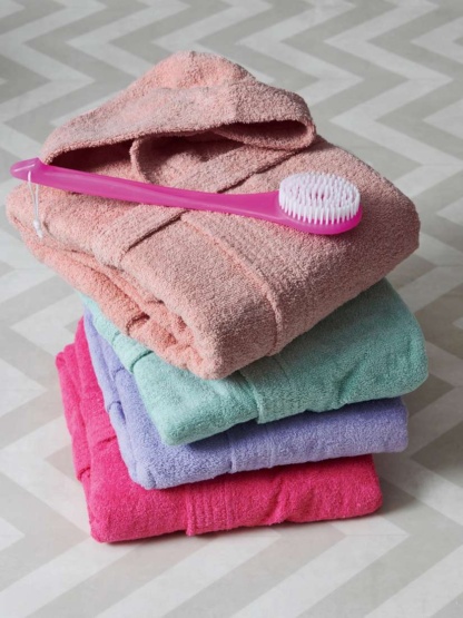 Μπουρνουζι Bathrobe Collection FUNKY - LAVENDER - Image 2