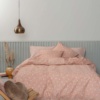 Σετ Παπλωματοθηκη Υπερδιπλη Luminous 230X250 FLECK - TAN