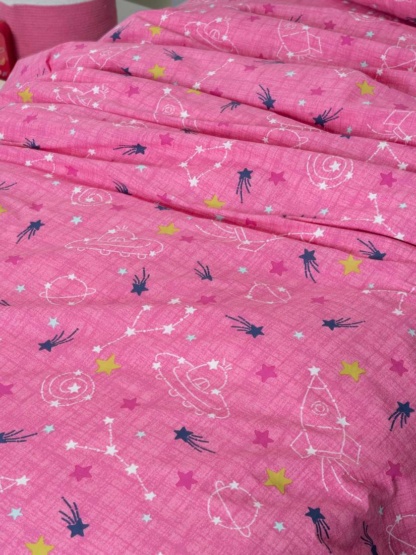 Σεντονι Ημιδιπλο Luminous 170X260 COMET - FUCHSIA - Image 2