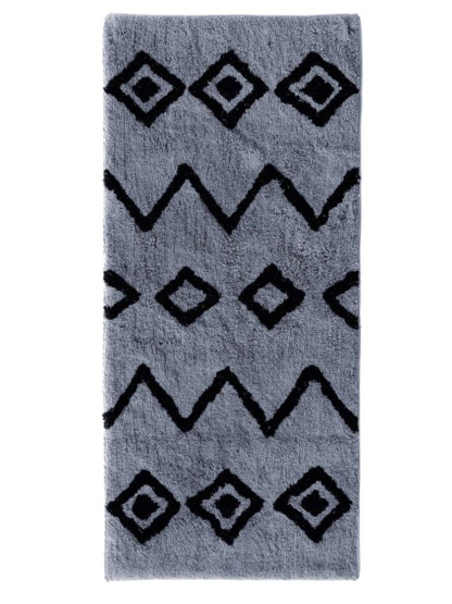 Χαλακι Με Φουντες Home Décor 120X170 REBEL - GREY