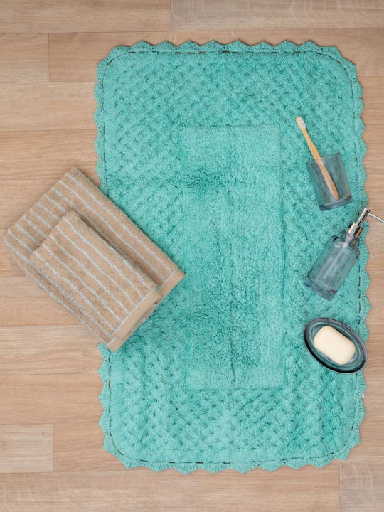 Ταπετο Μπανιου Bathmat 50X80 EZRA - AQUA