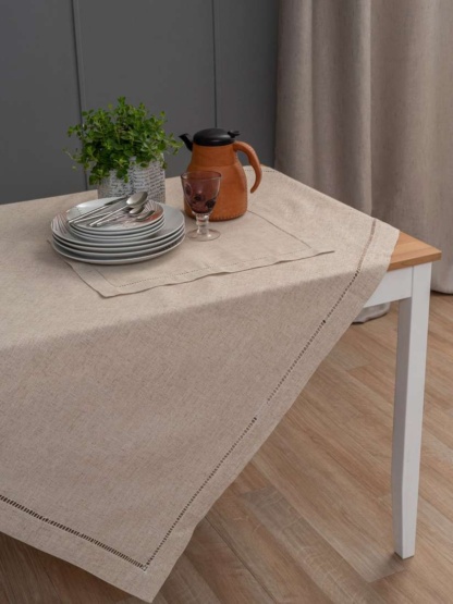 Τραπεζομαντηλο Formal Dinner 140X180 LIANA - BEIGE