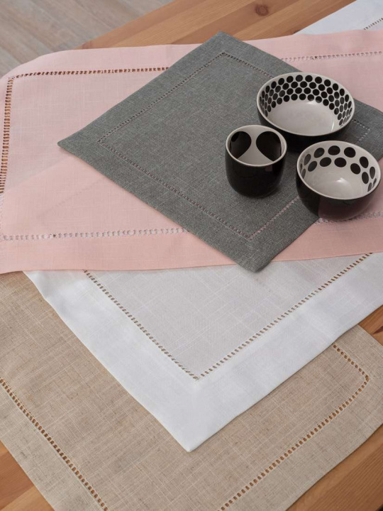Τραπεζομαντηλο Formal Dinner 140X180 LIANA - PINK - Image 2