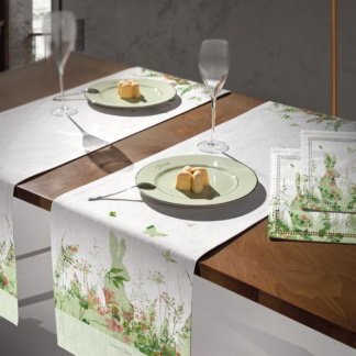 Πασχαλινό Runner - Τραβέρσα Με Εορταστικό Print Σε Πράσινους Χρωματισμούς - Saint Clair Runner 12 Easter