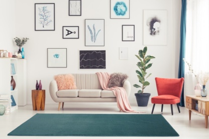 Μοκέτα Πετρόλ Colore Colori Sweet 83. Κατάλληλη Για Σαλόνι, Καθιστικό, Κρεβατοκάμαρα, Παιδικό Δωμάτιο