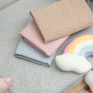 Σεντονι Κουνιας 70X140+15 CONFETTI  - BLUSH