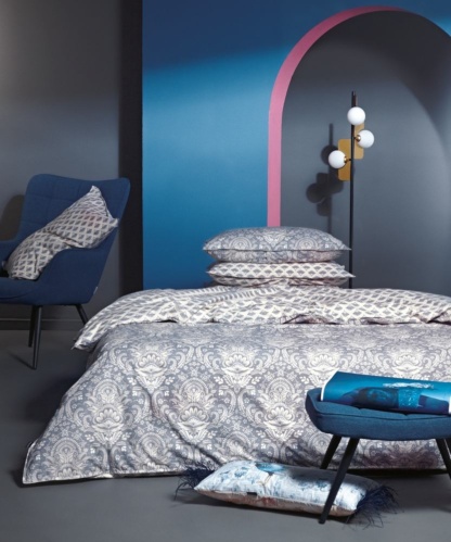 Σεντόνια King Size Vicente 32 – Kentia. Σετ τεσσάρων τεμαχίων, κατασκευασμένο από 100% βαμβακερό περκάλι, πενιέ, 200 κλωστών.