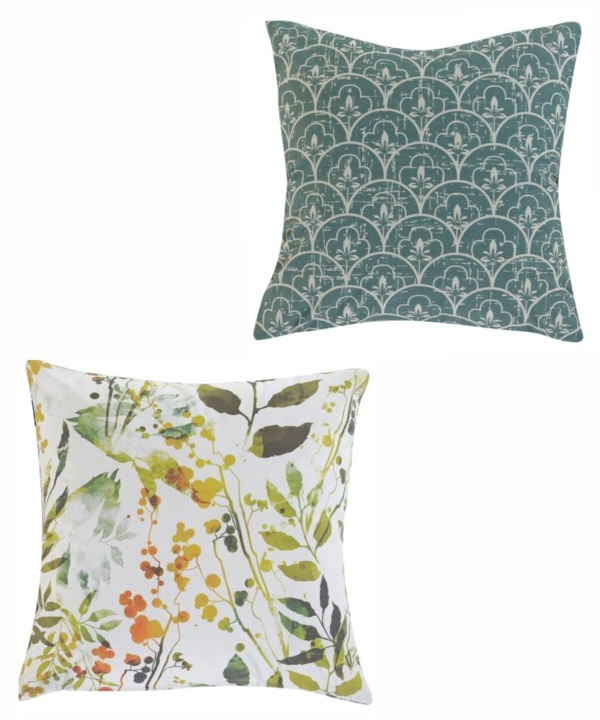 Διακοσμητική Μαξιλαροθήκη W22 01 - Kentia. Κατασκευασμένη από 60% βαμβάκι και 40% πολυέστερ, τετράγωνη, 50 x 50 εκατοστά.