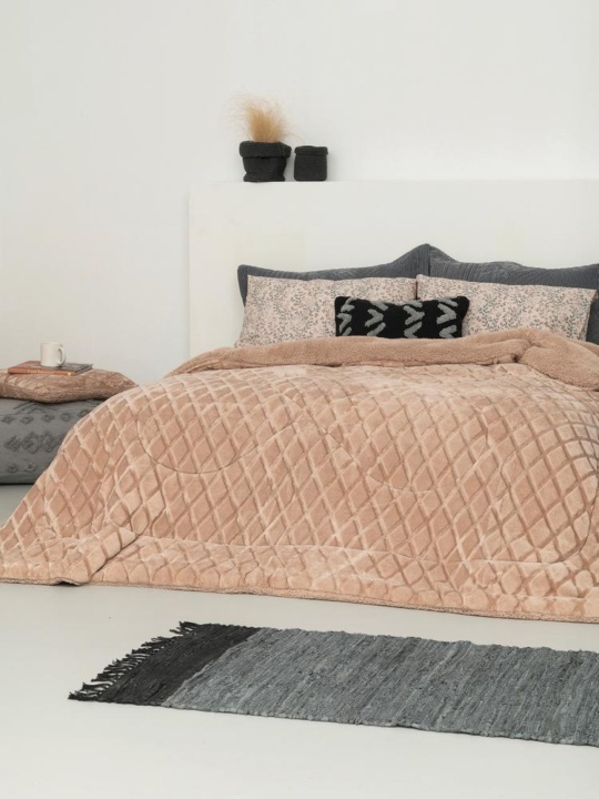 Διακοσμητικη Μαξιλαροθηκη Nadine 50X50 NADINE/2 - BEIGE