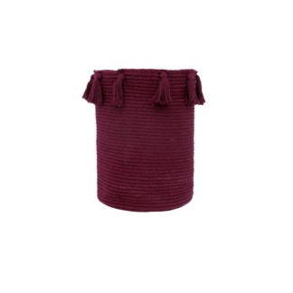 Διακοσμητικο Καλαθι Με Χερουλια Home Décor 30X40 FABIAN - BORDEAUX