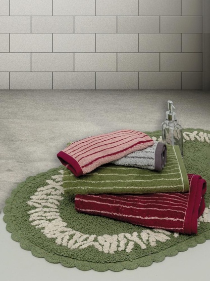 Ταπετο Μπανιου Bathmat 50X100 REGO - OLIVE - Image 2