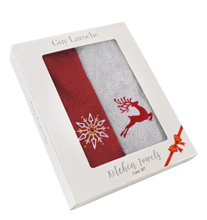 Εορταστικές Πετσέτες Guy Laroche Christmas Set 3