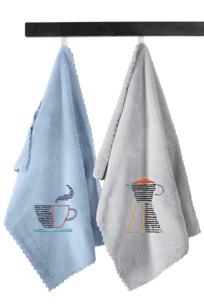 Πετσέτες Κουζίνας Guy Laroche, Σετ 4 Τεμ, 100% Fine Microfiber - Kitchen Gourmet 13