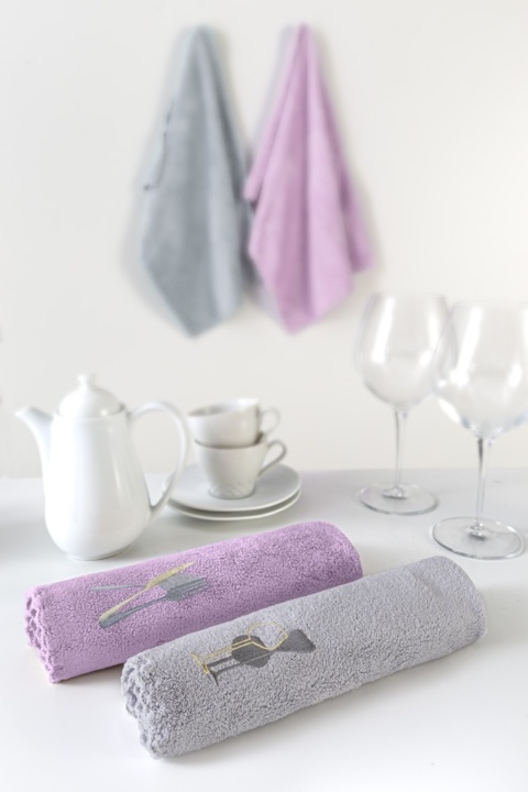 Πετσέτες κουζίνας Gourmet Kitchen 20 – Guy Laroche. Σετ δύο τεμαχίων, σε διαφορετικούς χρωματισμούς, 35 x 50 εκατοστά.