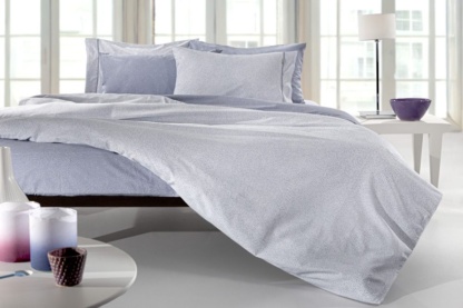 Μοντέρνα Σεντόνια King Size. Σετ τεσσάρων τεμαχίων, κατασκευασμένο από 100% βαμβακερό περκάλι, 160 κλωστών. Σε απαλό λιλά χρωματισμό, 270 x 265 εκατοστά - Guy Laroche Nuovo Lavender