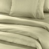 Σεντόνι Easy Iron" με λάστιχο Color Plus Olive 100x200 - Guy Laroche" - Image 2